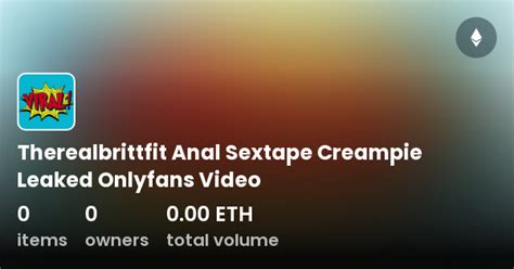 brittfit onlyfans leaked|Therealbrittfit Anal Sextape Creampie Leaked Onlyfans Video